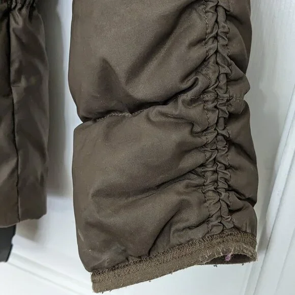 Polo Ralph Lauren Brown Puffer Quilted Coat Jacket, Kids Youth XL Size 16